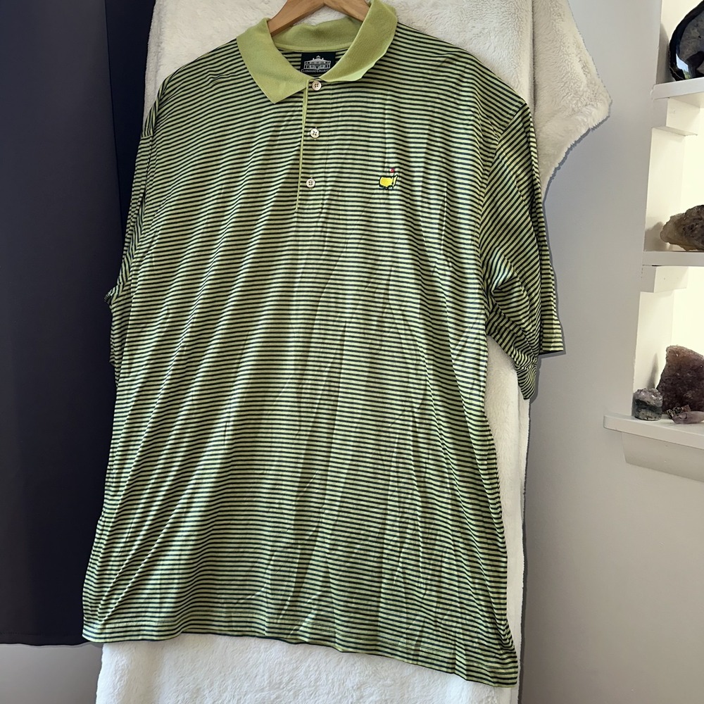 Augusta National Masters Shirt Mens XL Clubhouse Collection Golf Tournament Polo